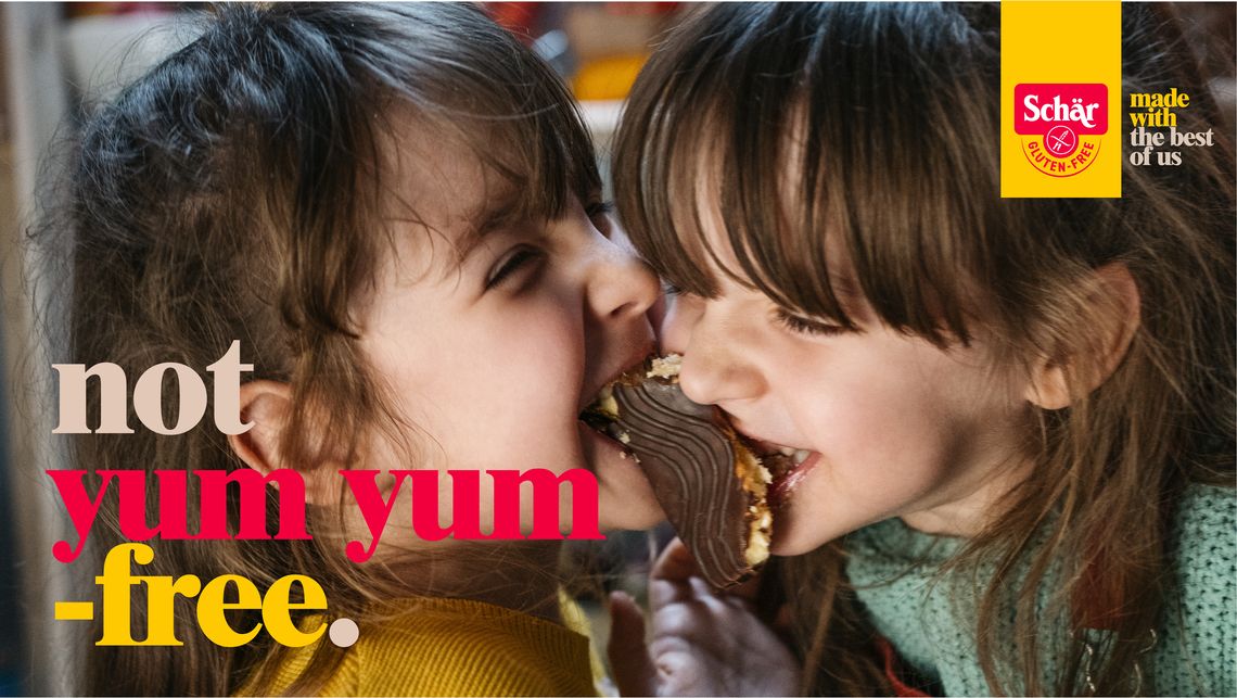 Gluten-free not hmmm free: Schär underlines our commitment to an inclusive diet with irony