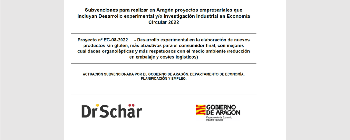 Ayuda por el desarrollo experimental en la elaboración de nuevos productos sin gluten