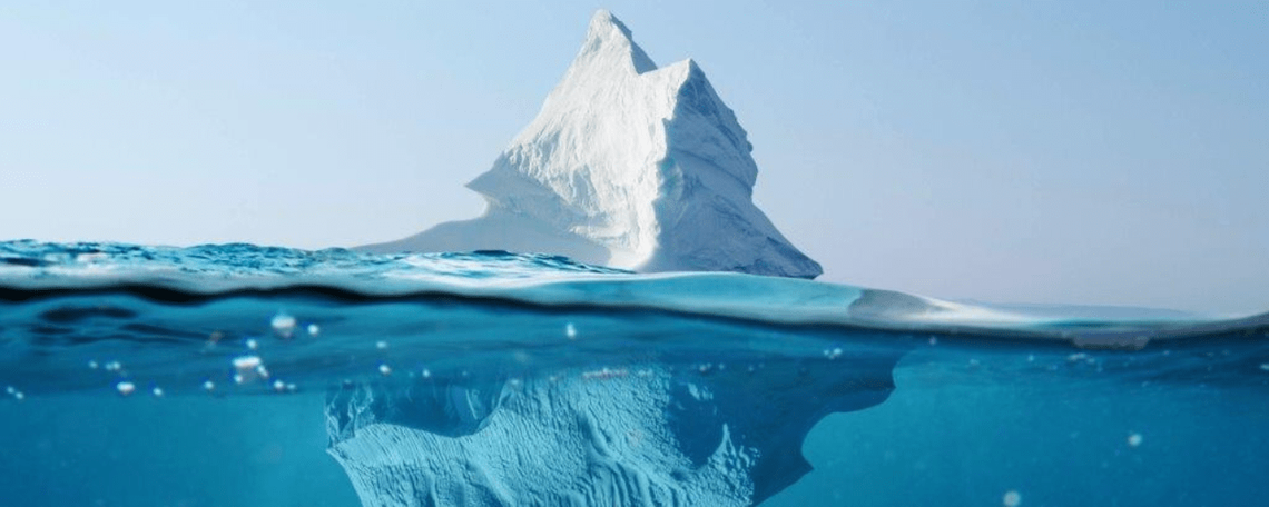 Der Zöliakie-Eisberg ist der einzige Gletscher, den wir schmelzen sehen wollen